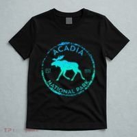 Acadia National Park Np Maine Moose Lovers T-Shirt thumb 5