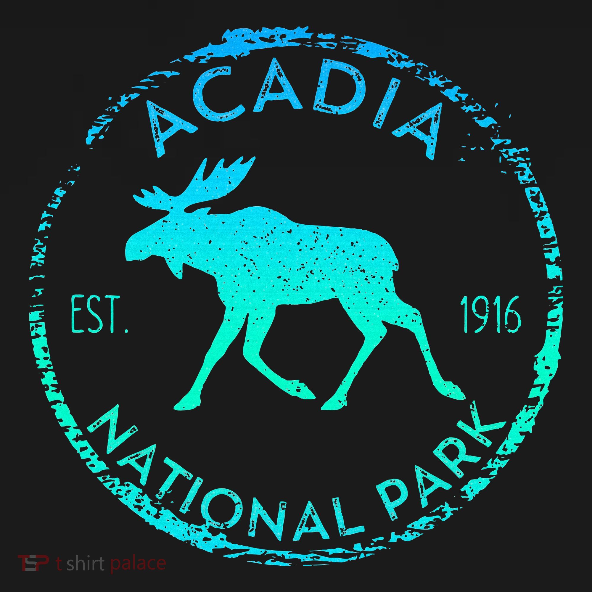 Acadia National Park Np Maine Moose Lovers Mousepad
