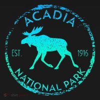Acadia National Park Np Maine Moose Lovers Women's Tank Top thumb 5