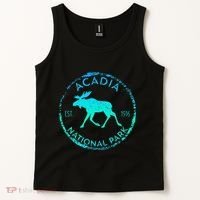 Acadia National Park Np Maine Moose Lovers Tank Top thumb 2