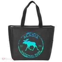 Acadia National Park Np Maine Moose Lovers Tote Bag thumb 0