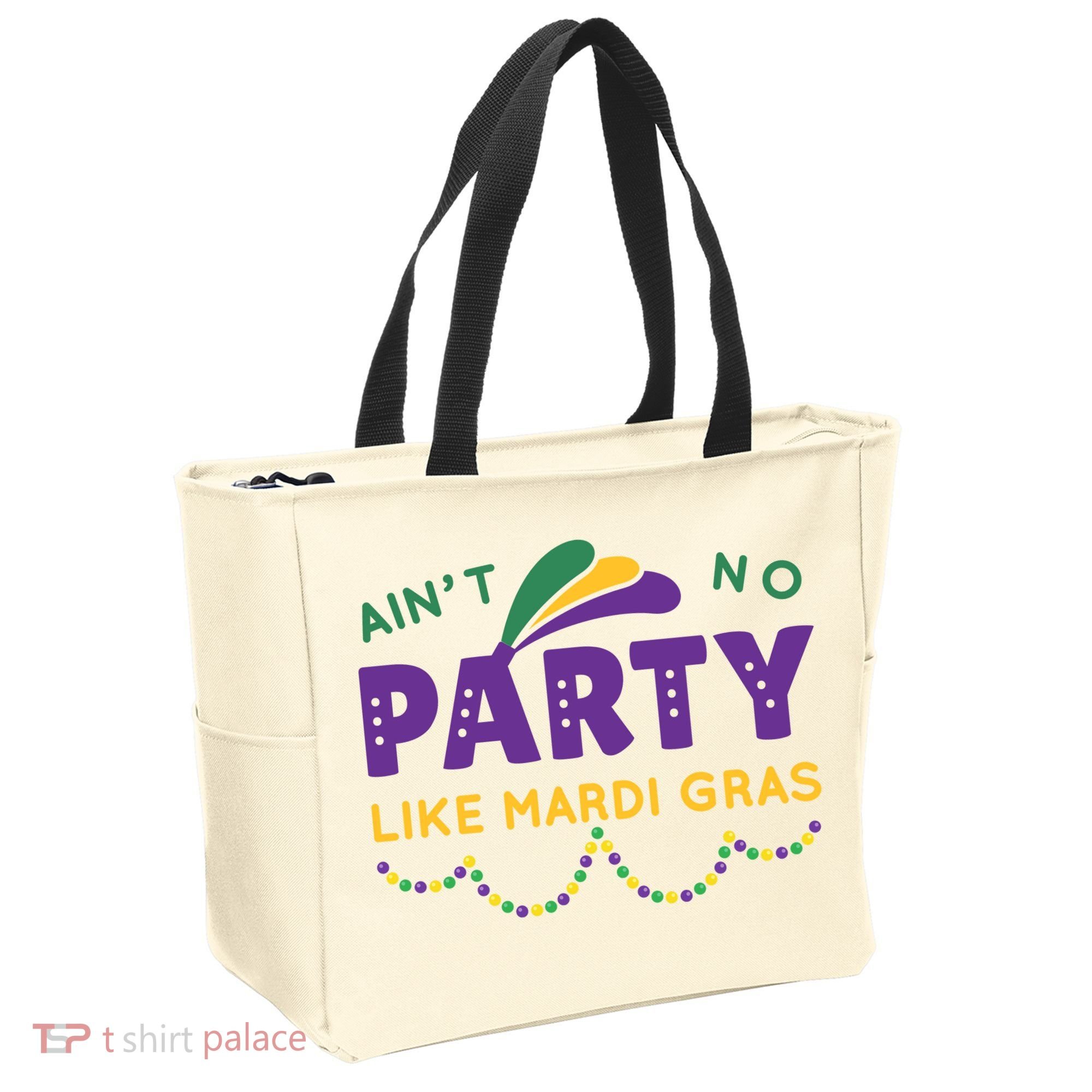 Ain't No Party Like Mardi Gras Beads Celebration Tote Bag