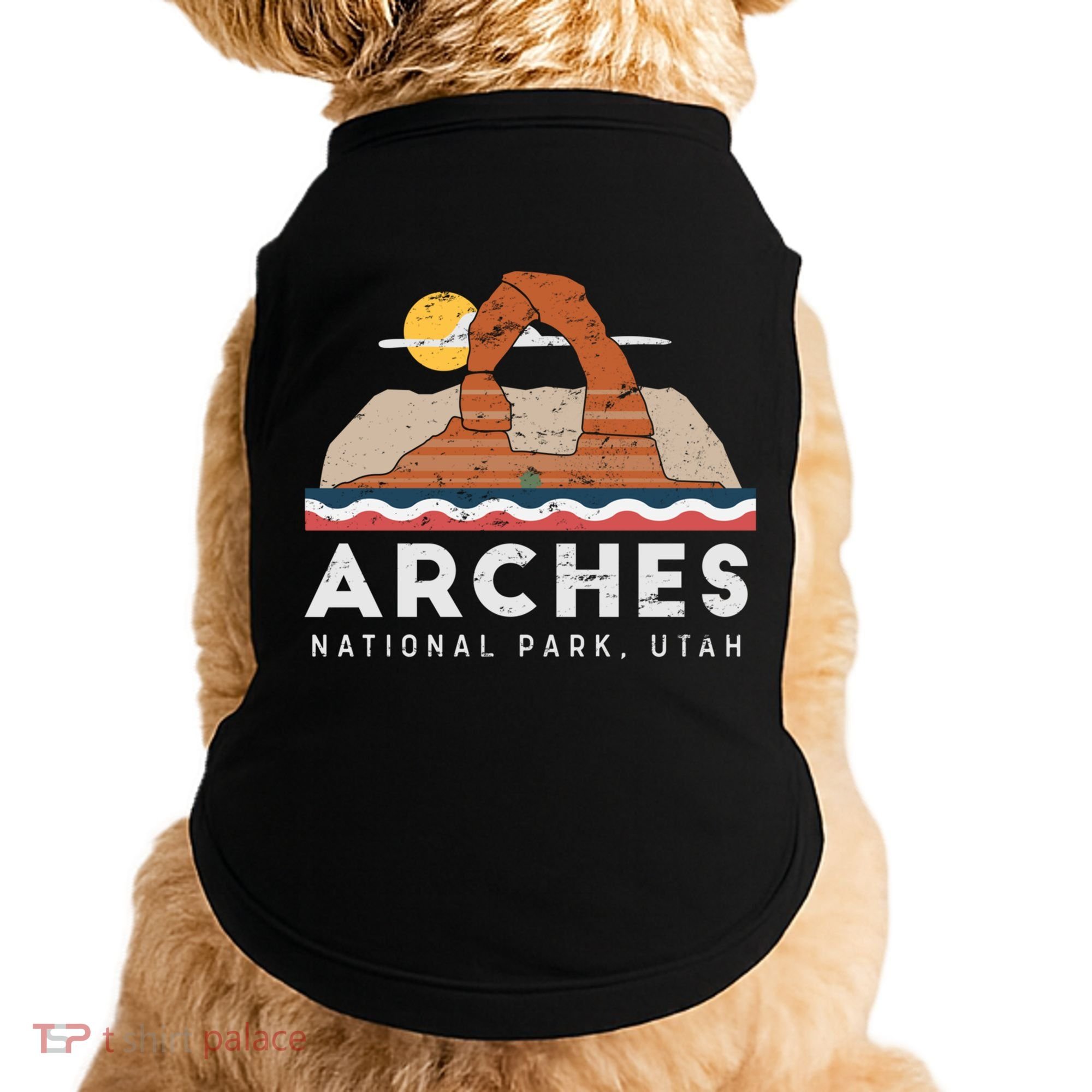 Arches National Park Cool Gift Doggie Tank