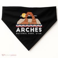 Arches National Park Cool Gift USA-Made Doggie Bandana thumb 0