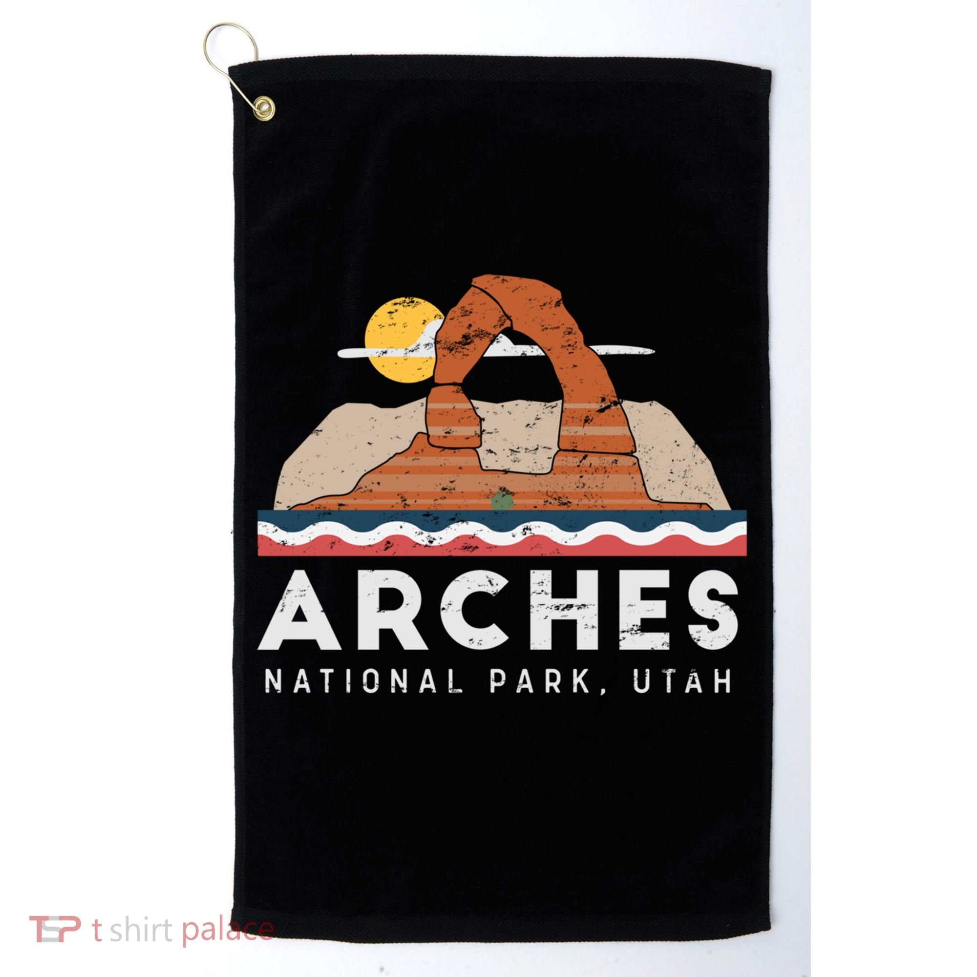 Arches National Park Cool Gift Golf Towel