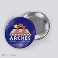 Arches National Park Cool Gift Button thumb 0