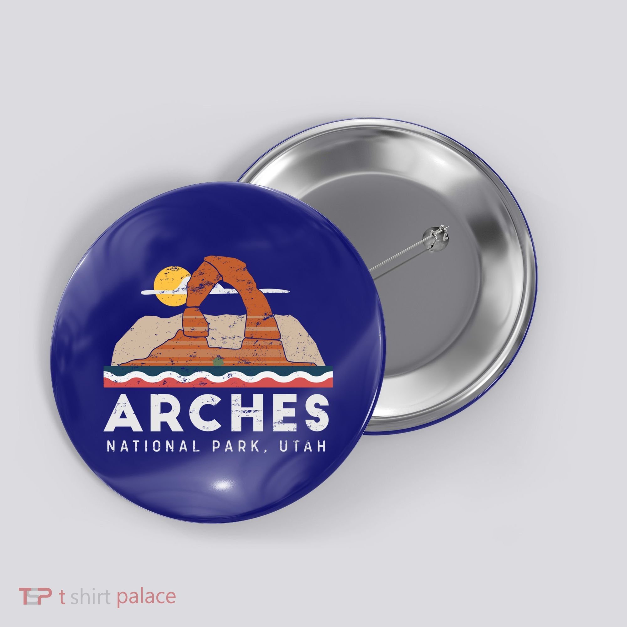 Arches National Park Cool Gift Button