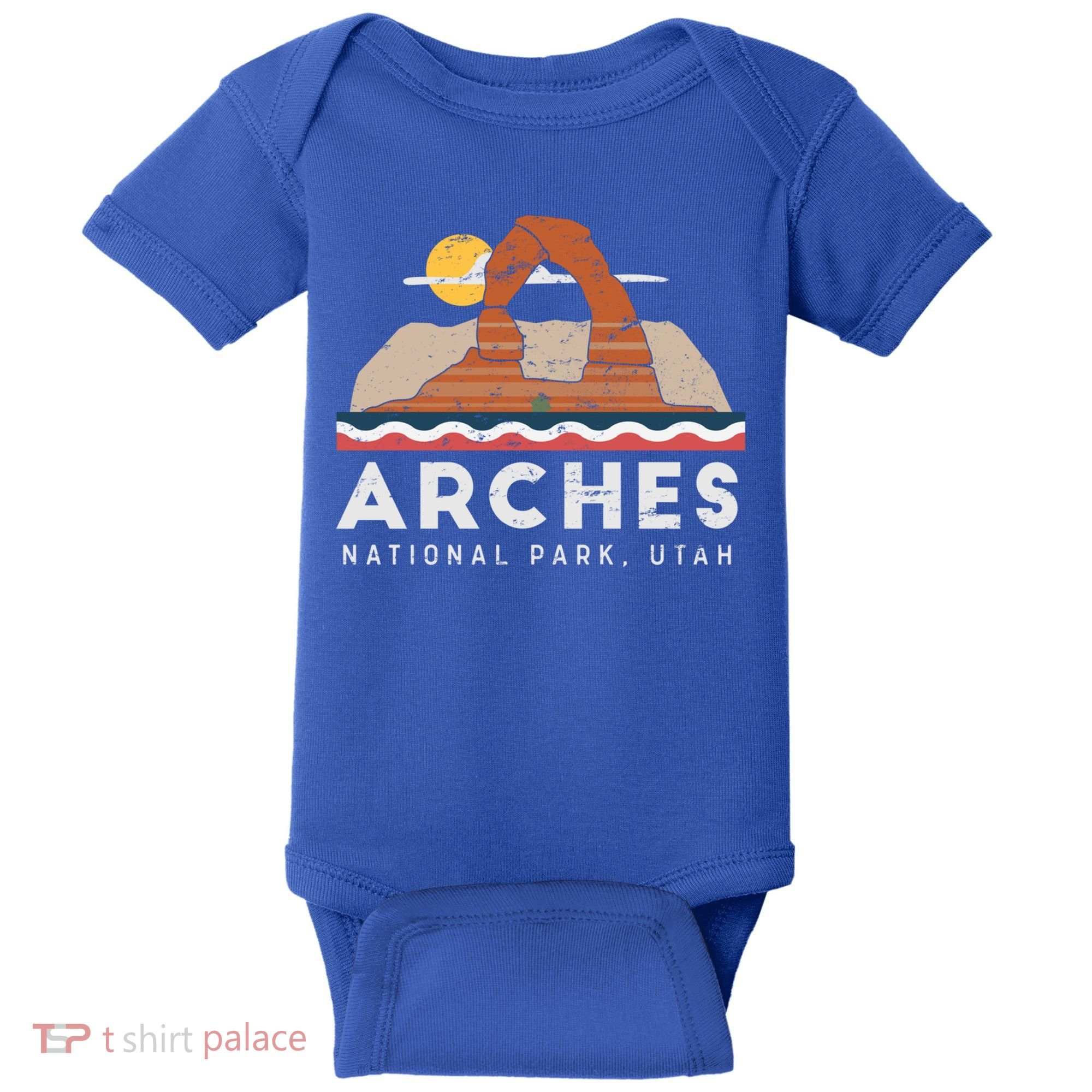 Arches National Park Cool Gift Baby Bodysuit