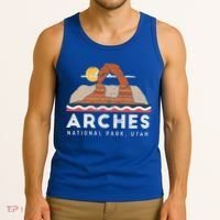 Arches National Park Cool Gift Tank Top thumb 3
