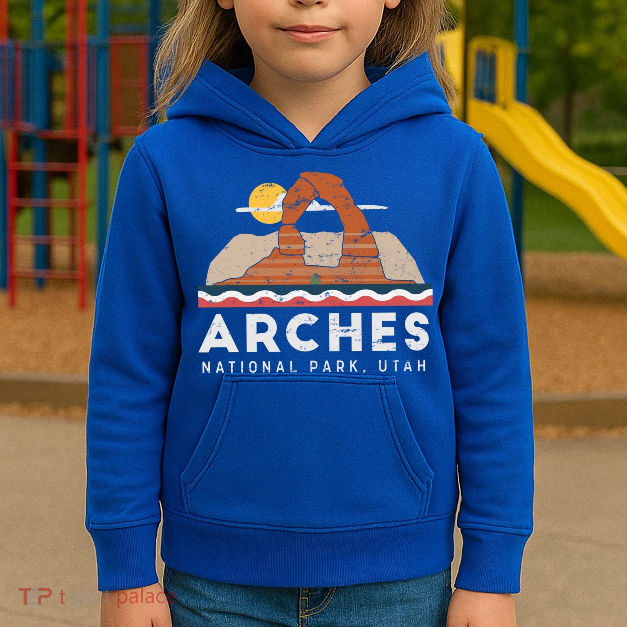 Arches National Park Cool Gift Kids Hoodie