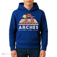 Arches National Park Cool Gift Kids Hoodie thumb 4