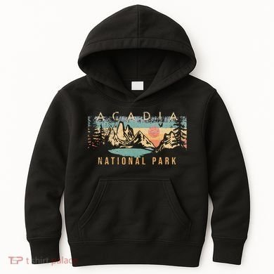 Acadia National Park Kids Hoodie