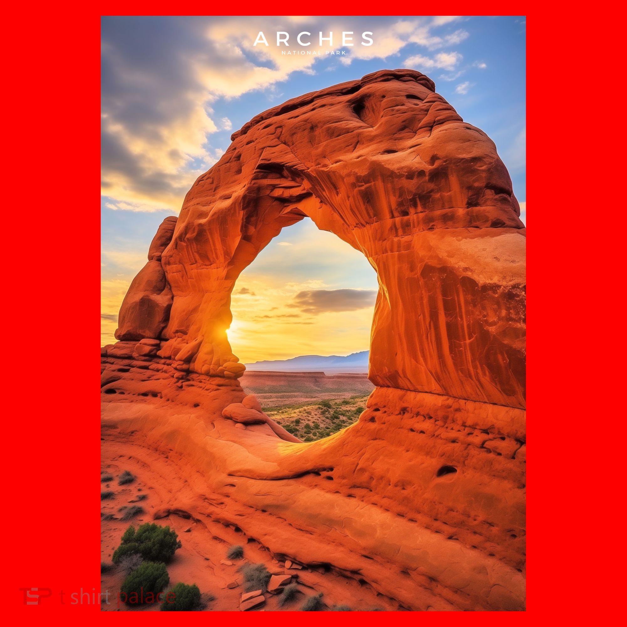 Arches National Park Photographic Santa Hat