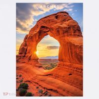 Arches National Park Photographic Beanie thumb 2
