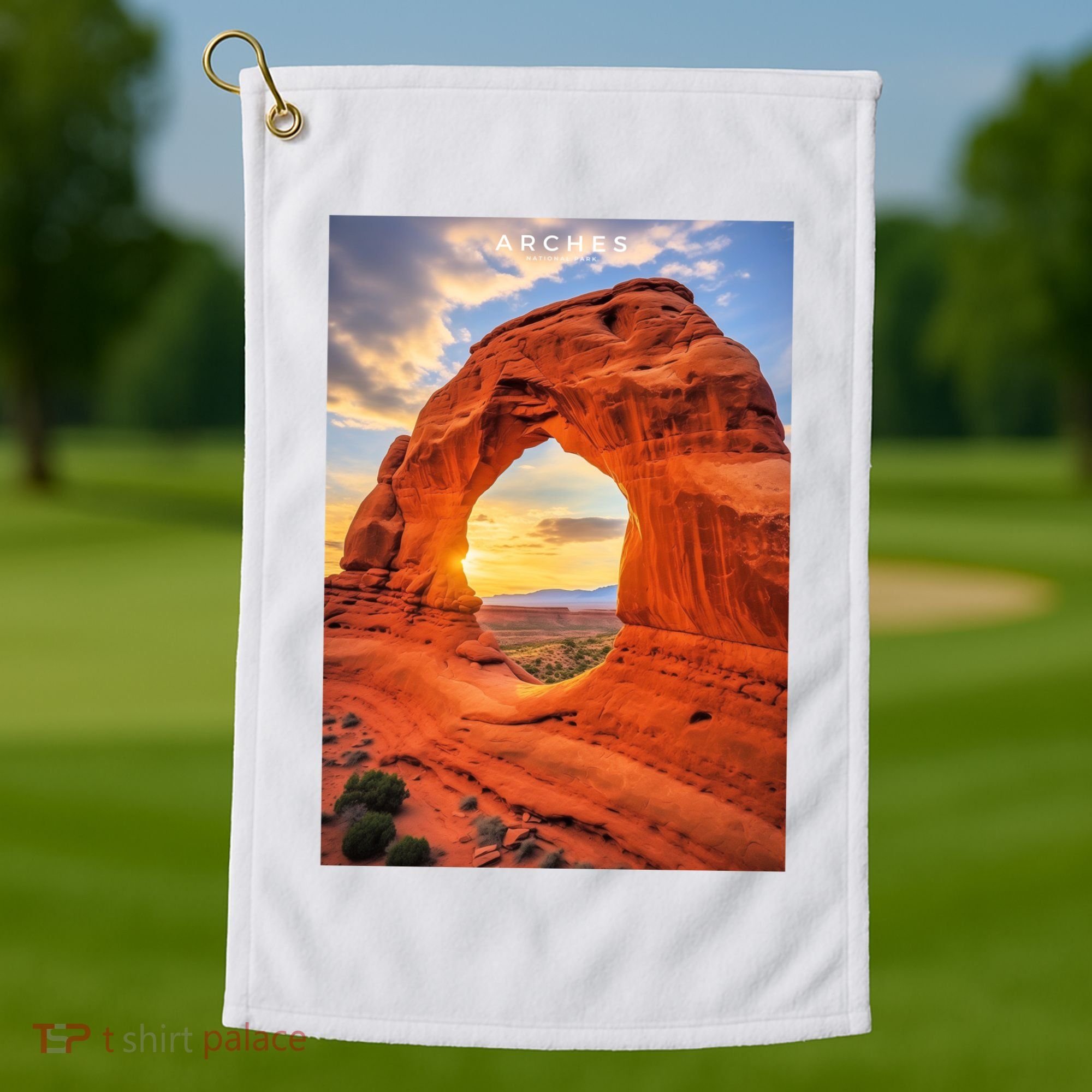 Arches National Park Photographic Golf Towel