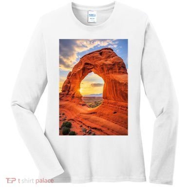 Arches National Park Photographic Women's Long Sleeve Shirt