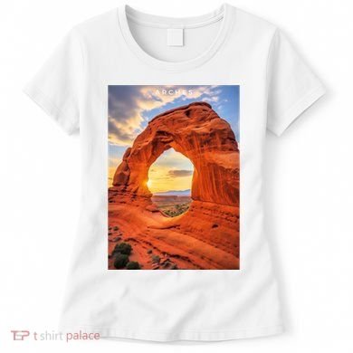 Arches National Park Photographic Women's T-Shirt