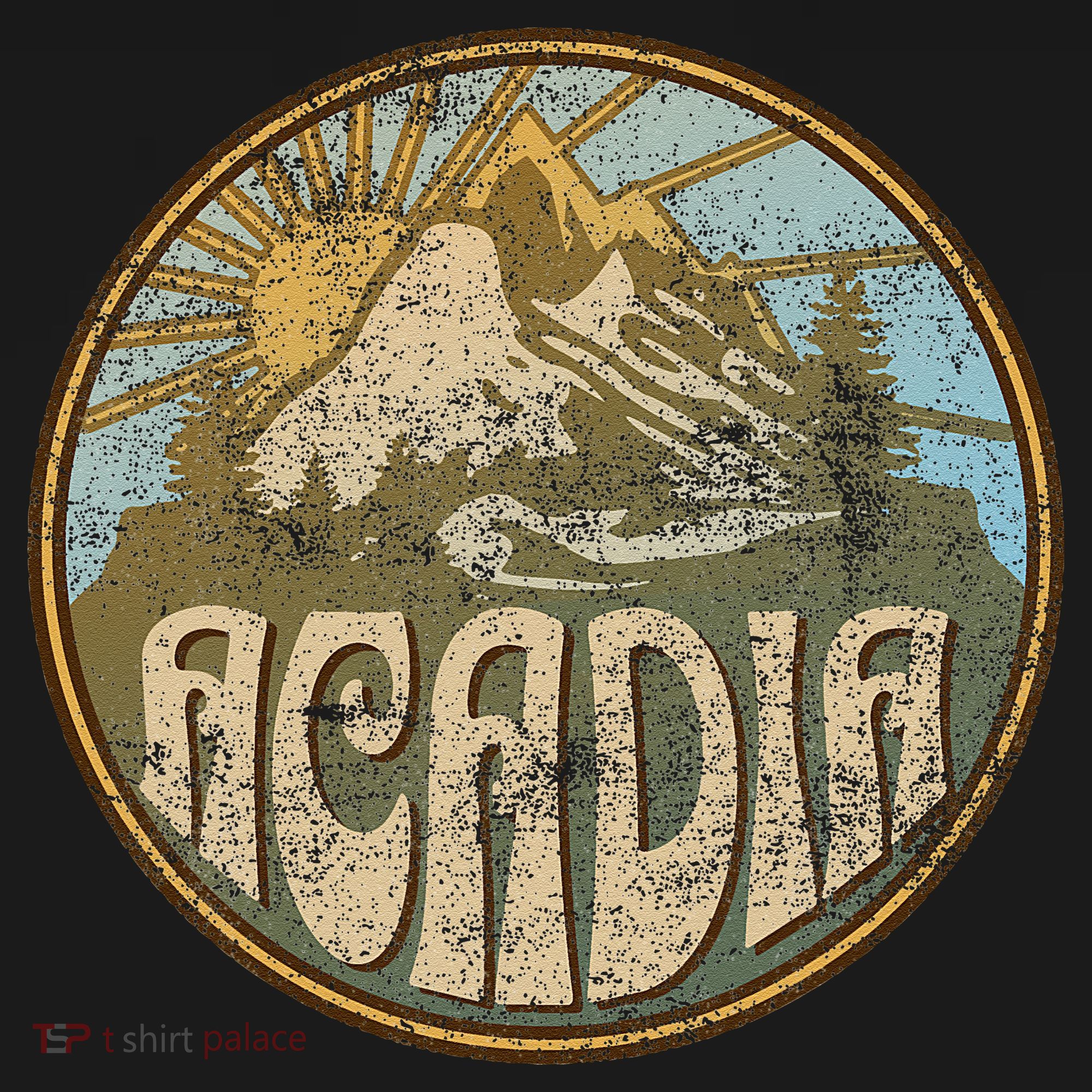 Acadia National Park Maine Nature Mountains Hiking Outdoors Long Sleeve Shirt