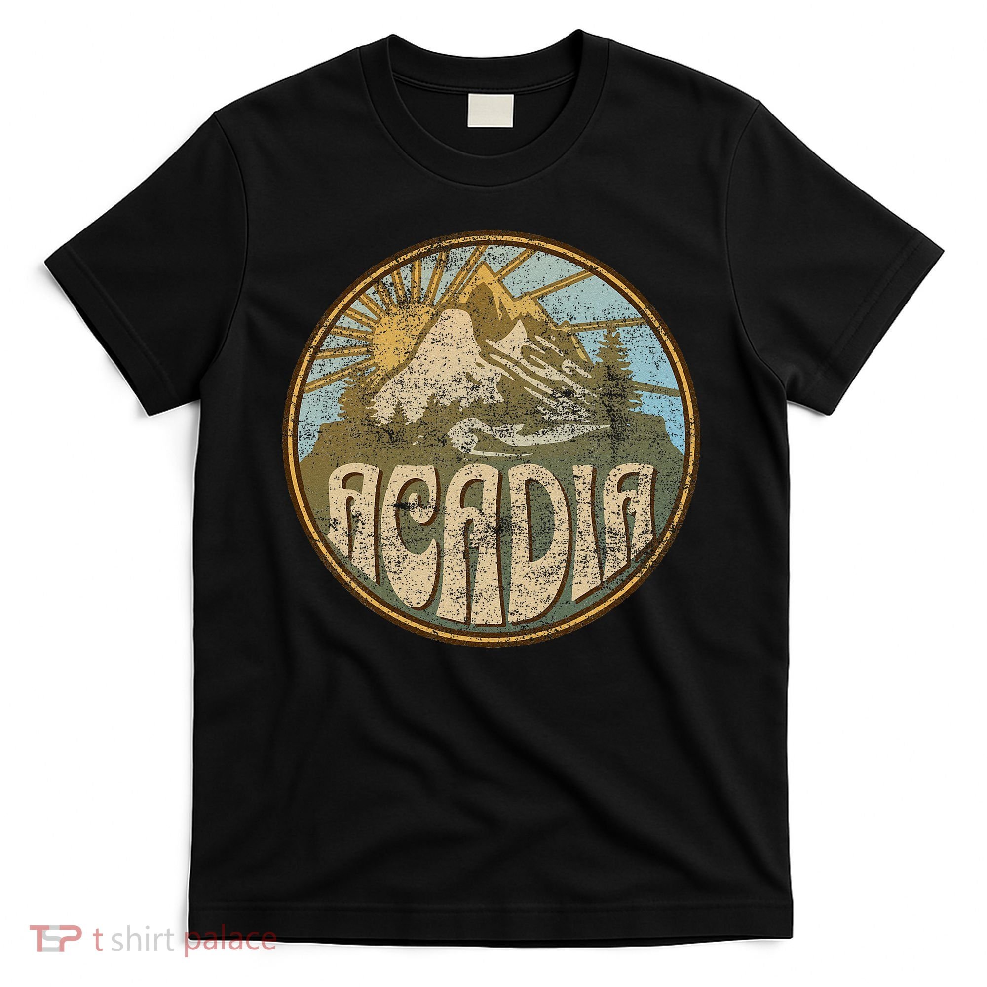 Acadia National Park Maine Nature Mountains Hiking Outdoors T-Shirt