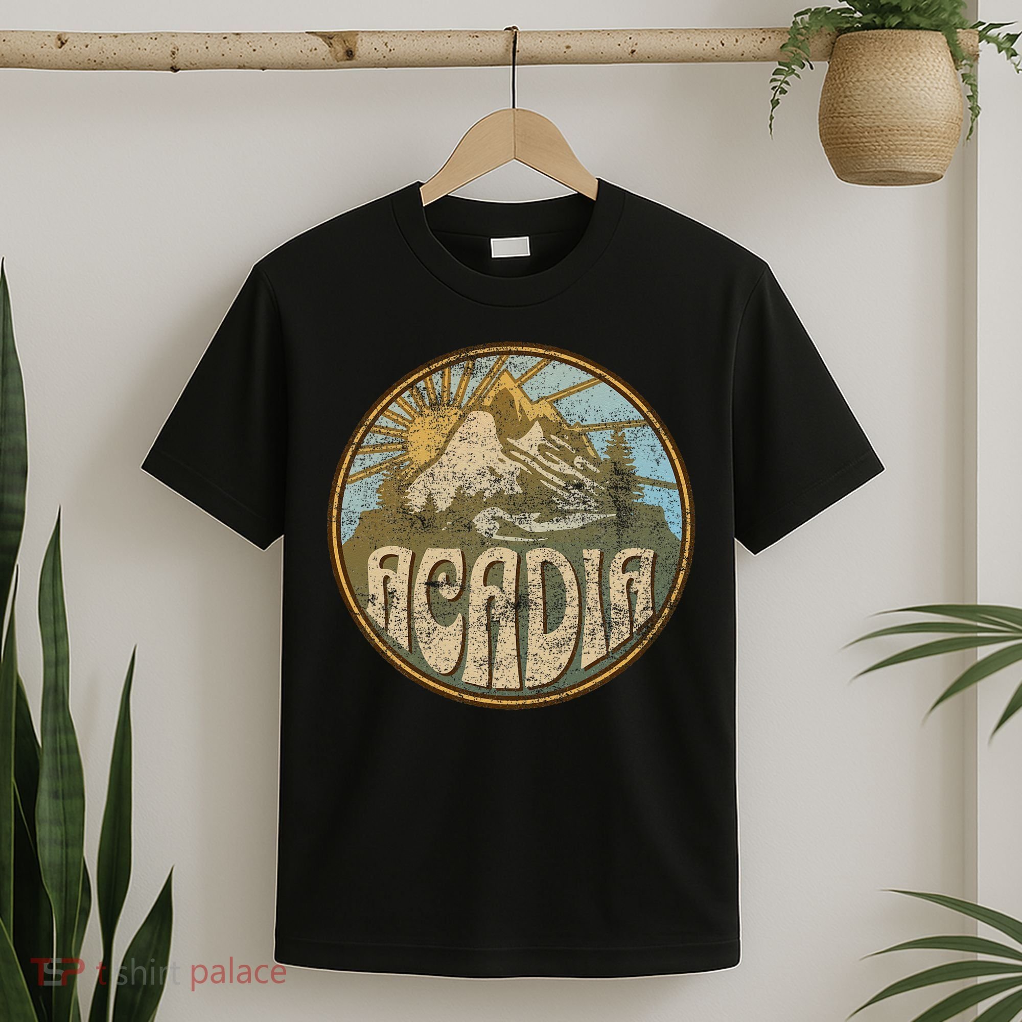 Acadia National Park Maine Nature Mountains Hiking Outdoors T-Shirt