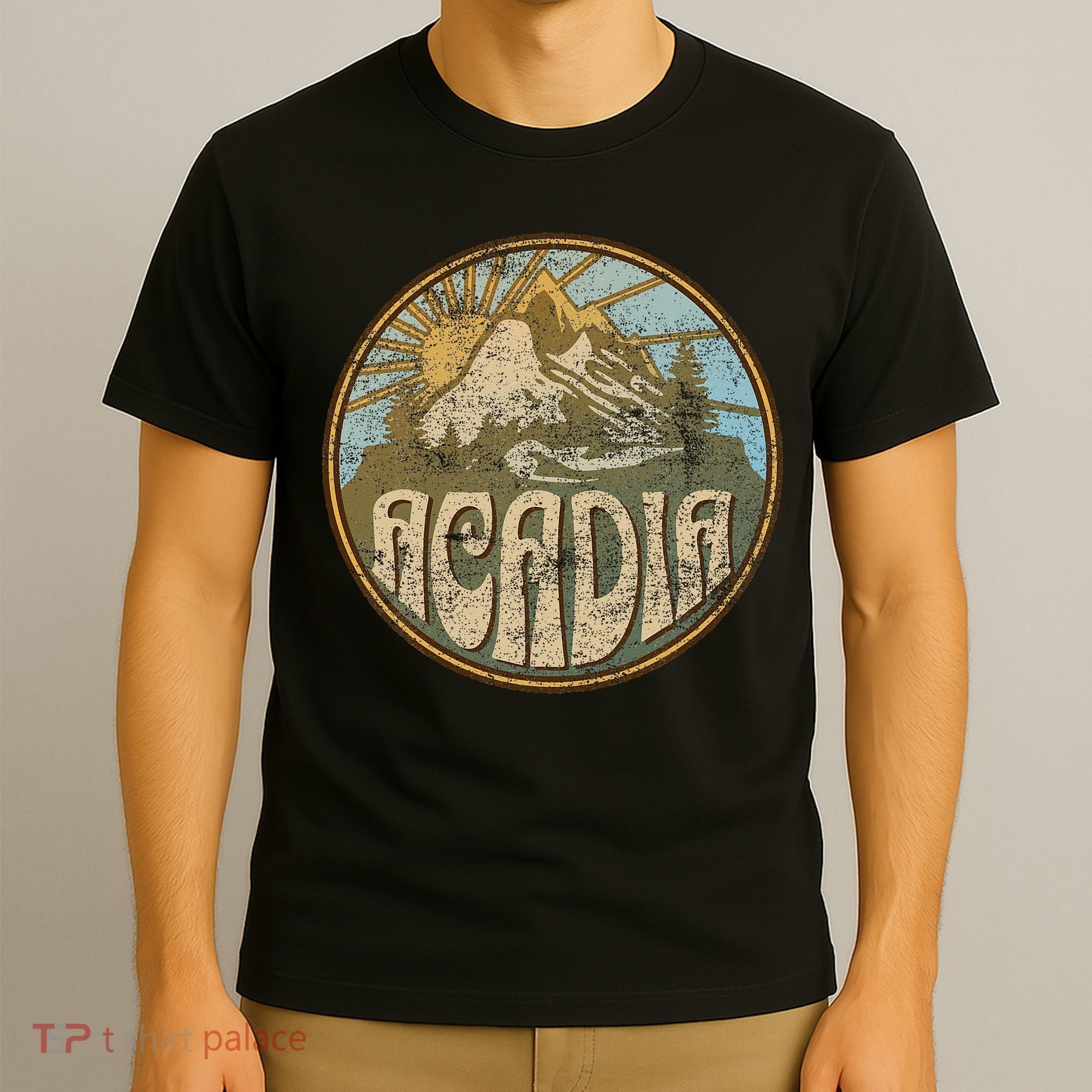 Acadia National Park Maine Nature Mountains Hiking Outdoors T-Shirt