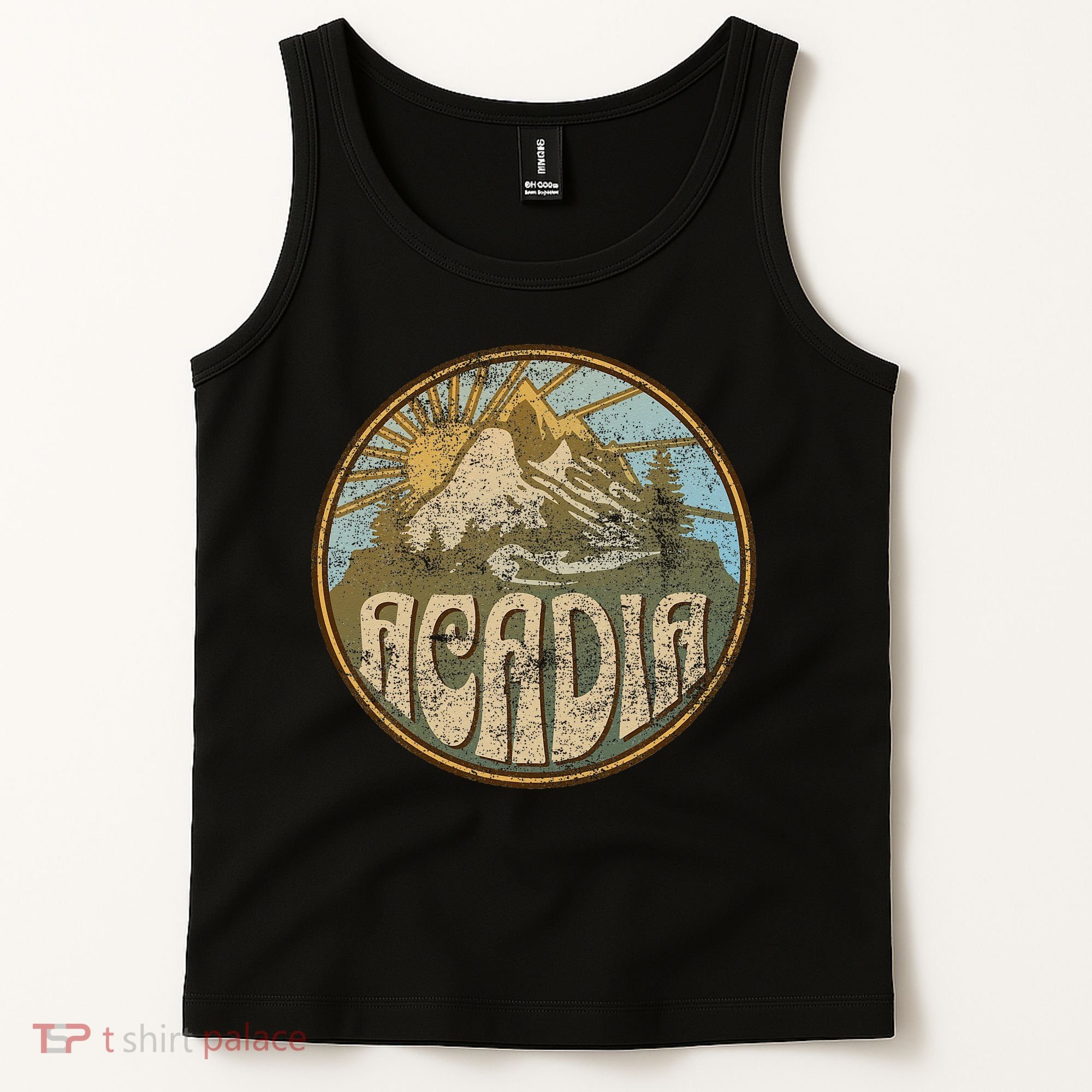 Acadia National Park Maine Nature Mountains Hiking Outdoors Tank Top