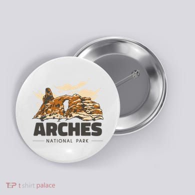 Arches National Park Utah Button