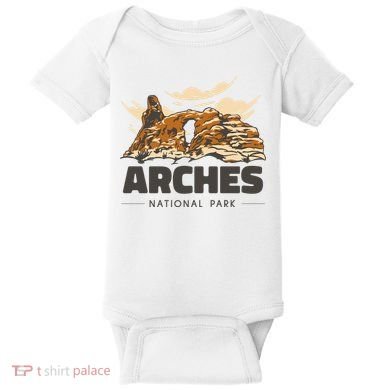 Arches National Park Utah Baby Bodysuit