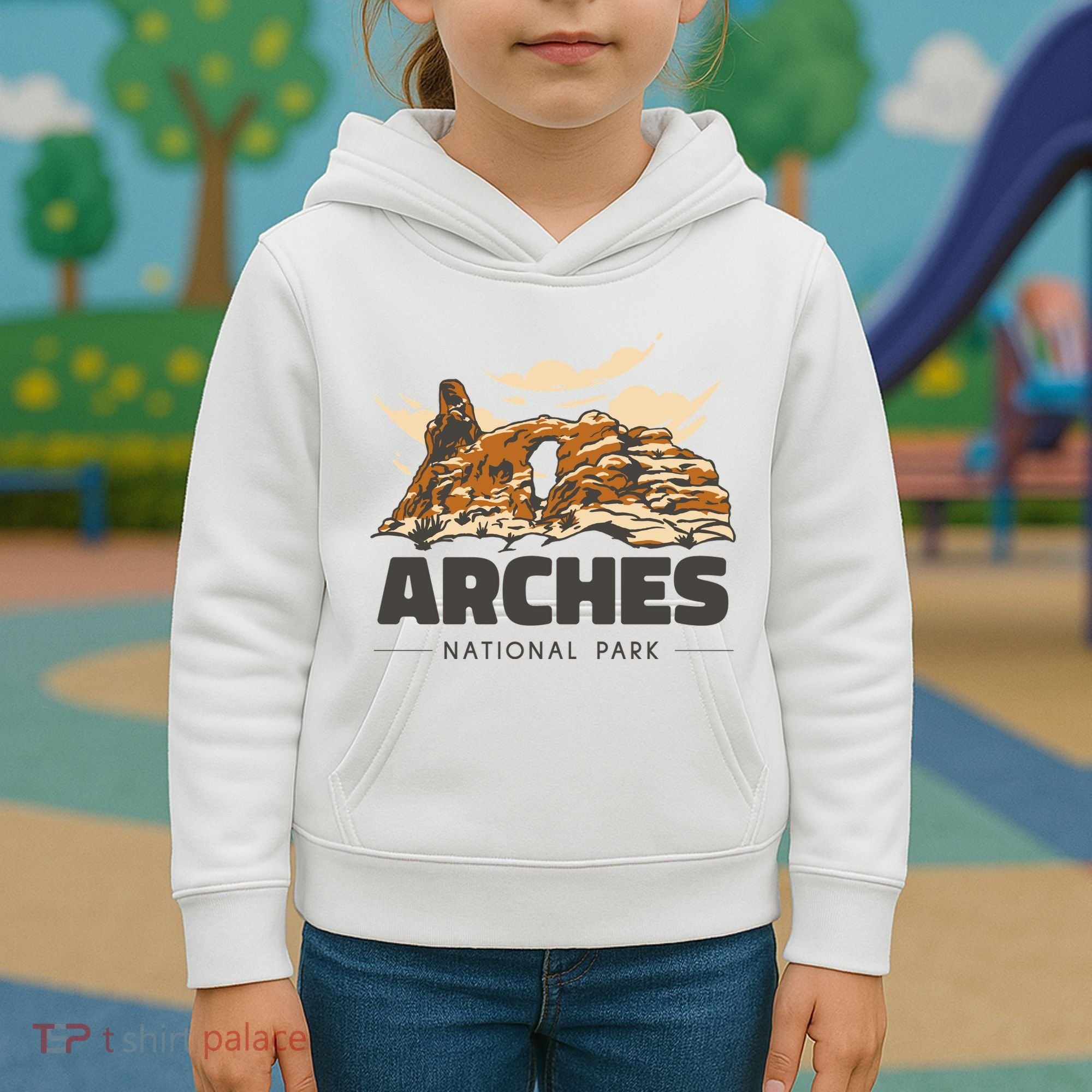 Arches National Park Utah Kids Hoodie