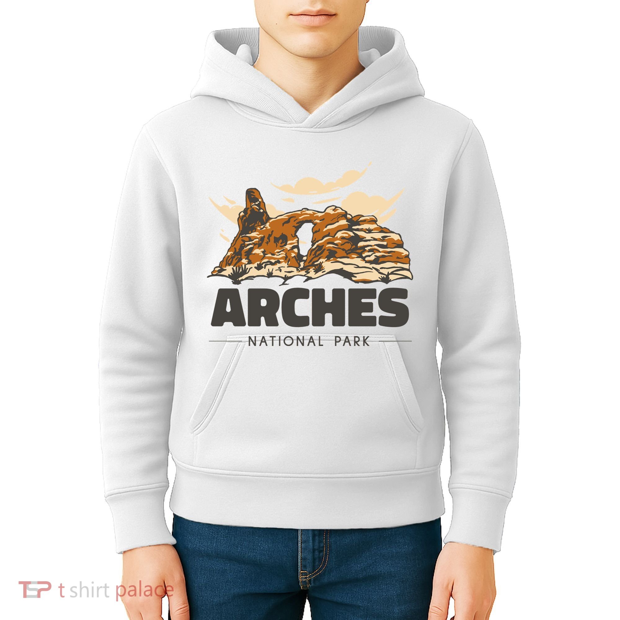 Arches National Park Utah Kids Hoodie