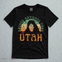 Arches National Park Utah Desert Arch Retro Sunset Vintage T-Shirt thumb 5