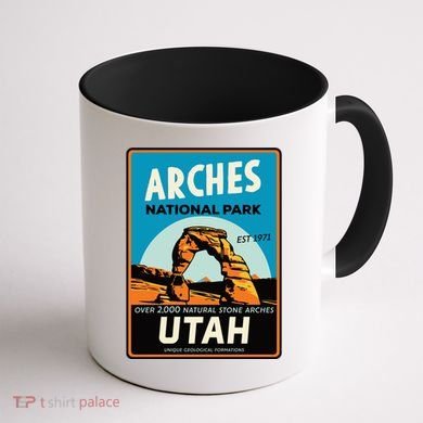 Arches National Park Coffee Mug back