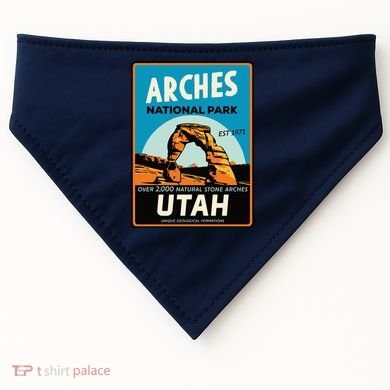 Arches National Park USA-Made Doggie Bandana