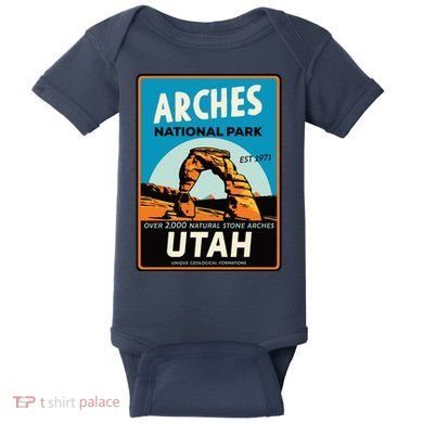 Arches National Park Baby Bodysuit