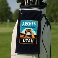 Arches National Park Golf Towel thumb 2