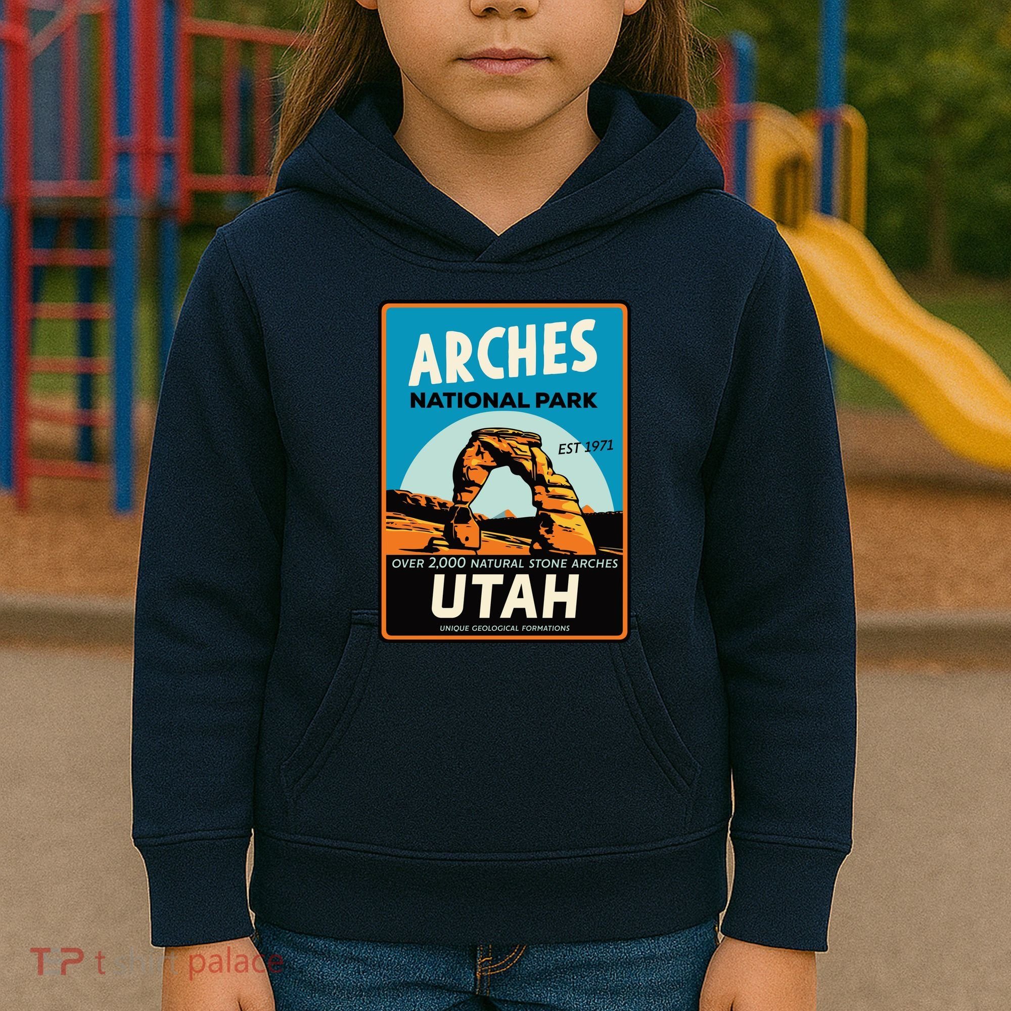 Arches National Park Kids Hoodie