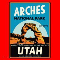 Arches National Park Santa Hat thumb 1