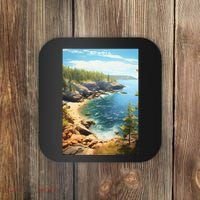 Acadia National Park Photographic Coaster thumb 0