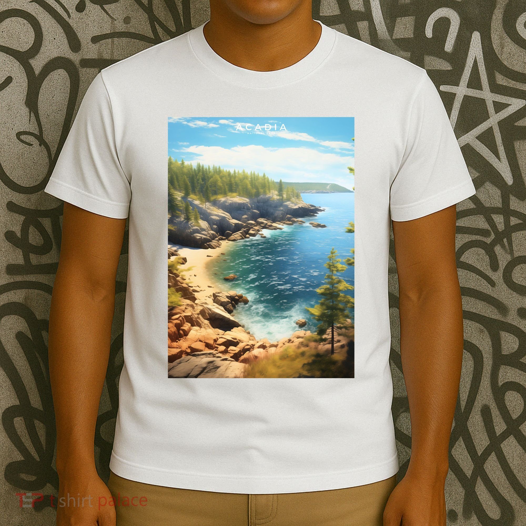 Acadia National Park Photographic T-Shirt