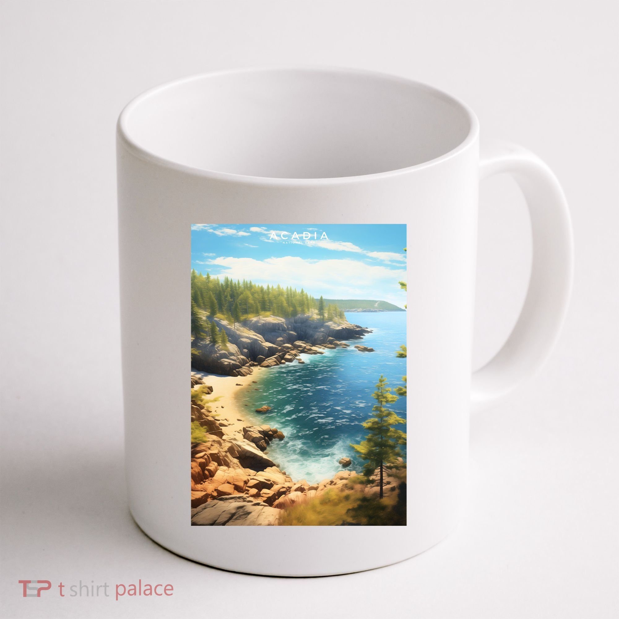Acadia National Park Photographic Coffee Mug
