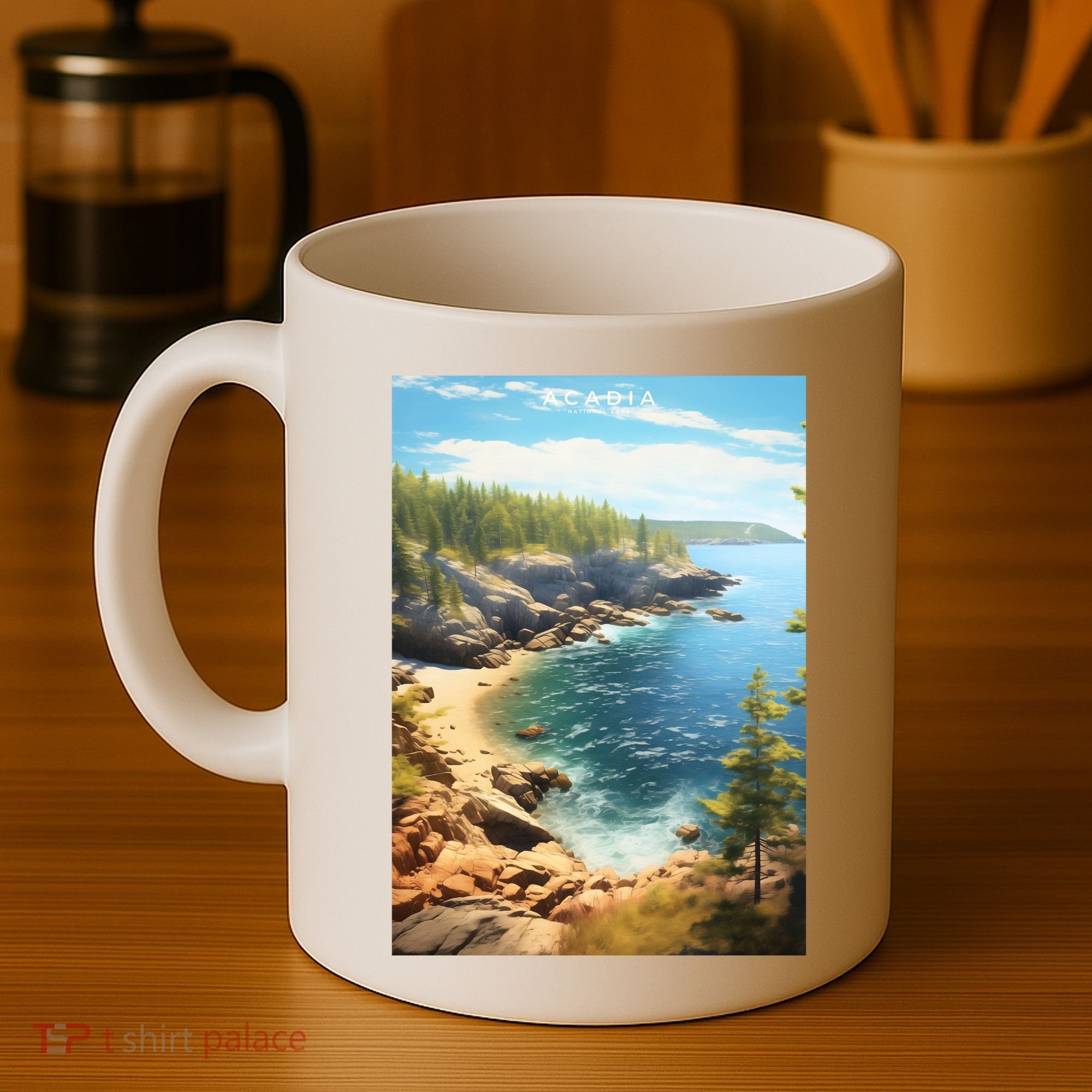 Acadia National Park Photographic Coffee Mug