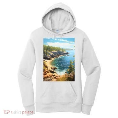Acadia National Park Photographic Women's Hoodie