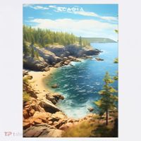 Acadia National Park Photographic Women's Hoodie thumb 2