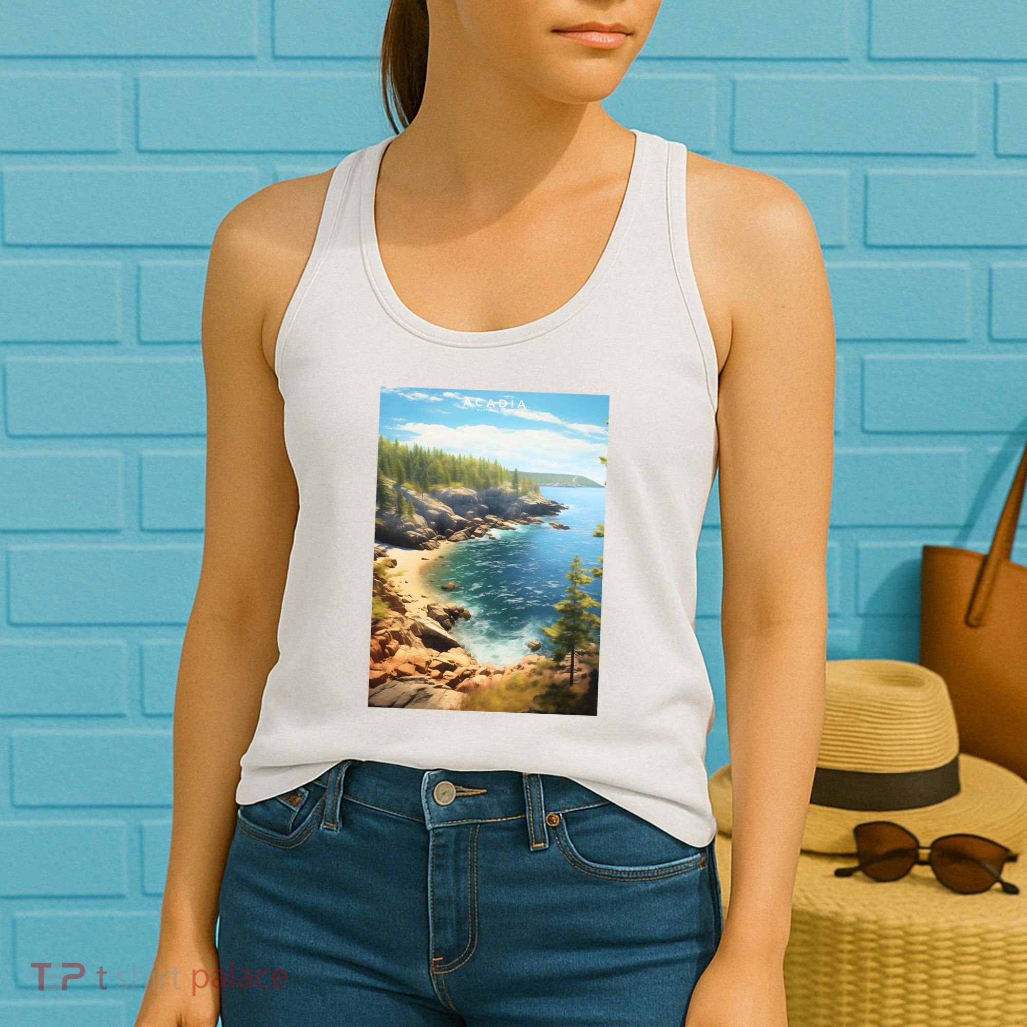 Acadia National Park Photographic Women's Tank Top