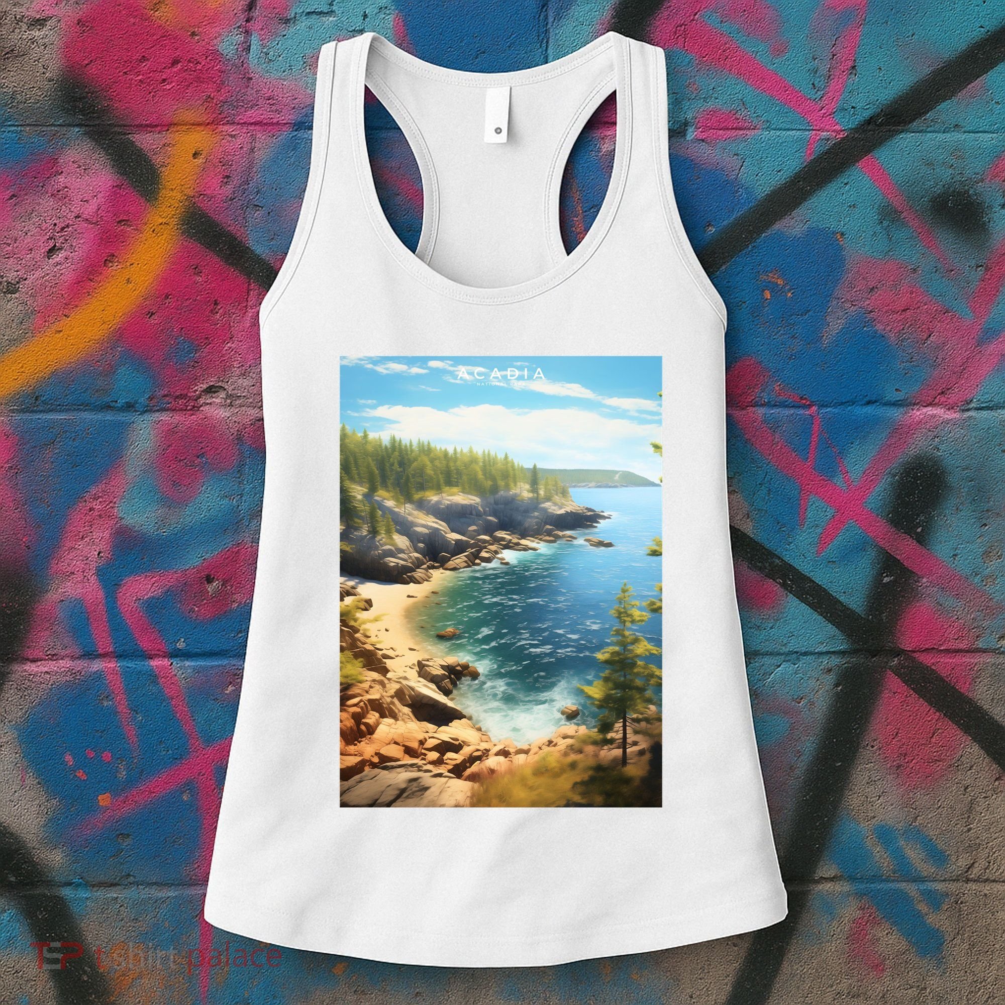 Acadia National Park Photographic Women's Tank Top