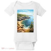 Acadia National Park Photographic Baby Bodysuit thumb 0