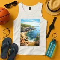 Acadia National Park Photographic Tank Top thumb 4