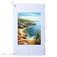 Acadia National Park Photographic Golf Towel thumb 0
