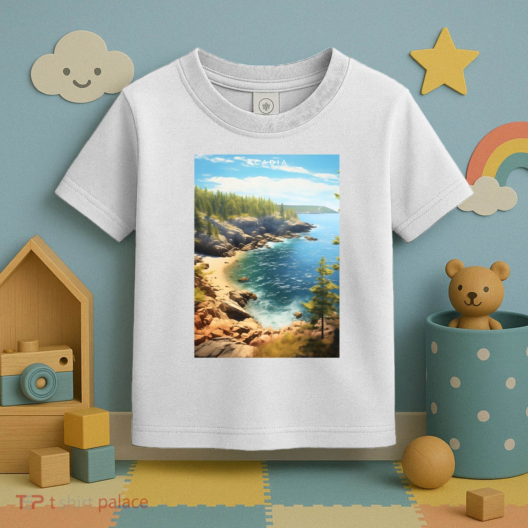 Acadia National Park Photographic Toddler T-Shirt