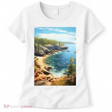 Acadia National Park Photographic Women's T-Shirt